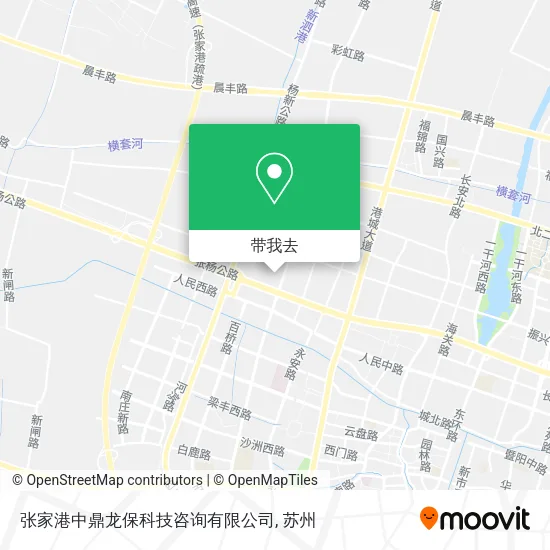 张家港中鼎龙保科技咨询有限公司地图