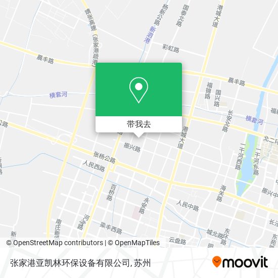 张家港亚凯林环保设备有限公司地图