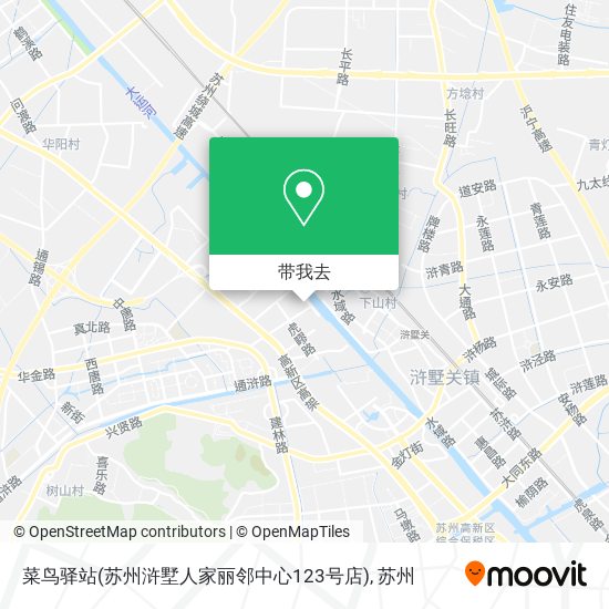 菜鸟驿站(苏州浒墅人家丽邻中心123号店)地图