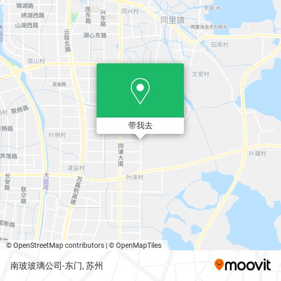 南玻玻璃公司-东门地图