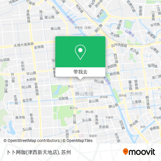 卜卜网咖(津西新天地店)地图