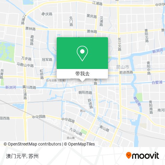 澳门元平地图