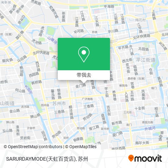 SARURDAYMODE(天虹百货店)地图
