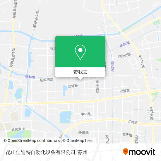 昆山佳迪特自动化设备有限公司地图