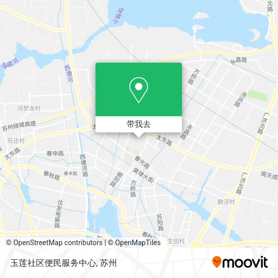 玉莲社区便民服务中心地图