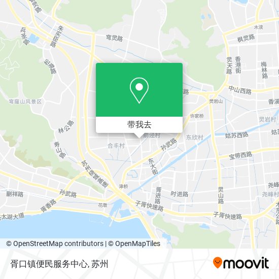 胥口镇便民服务中心地图