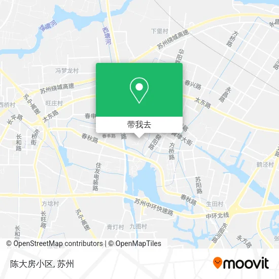 陈大房小区地图
