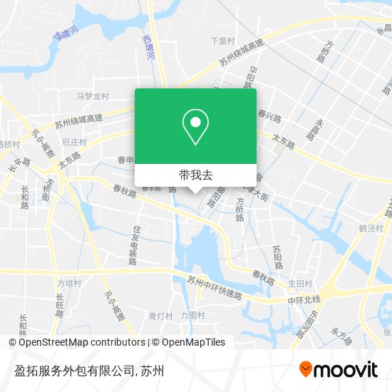 盈拓服务外包有限公司地图