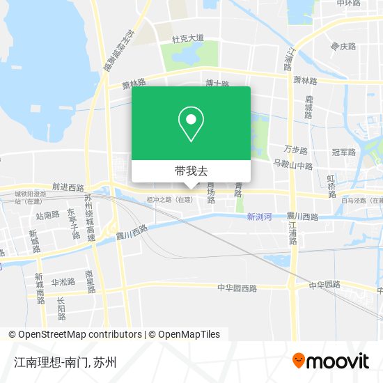 江南理想-南门地图