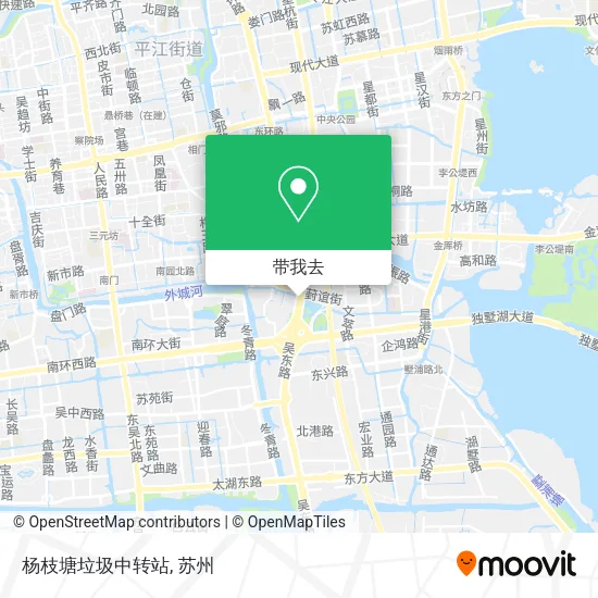 杨枝塘垃圾中转站地图