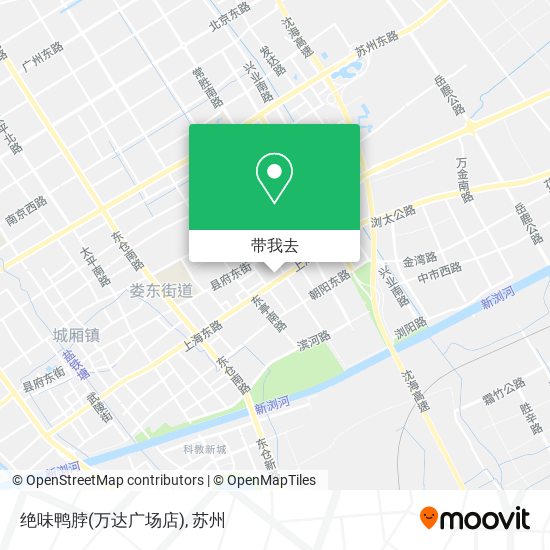 绝味鸭脖(万达广场店)地图