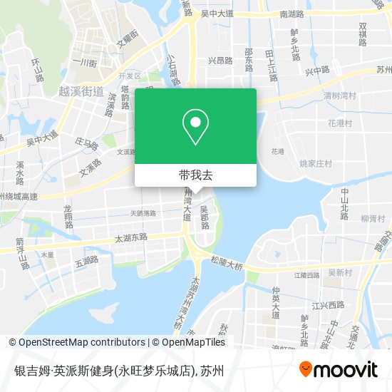 银吉姆·英派斯健身(永旺梦乐城店)地图