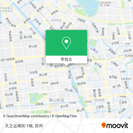 天之运南区-1栋地图