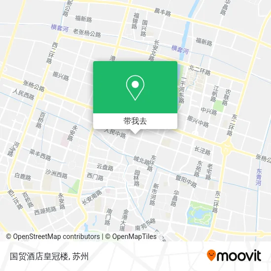 国贸酒店皇冠楼地图