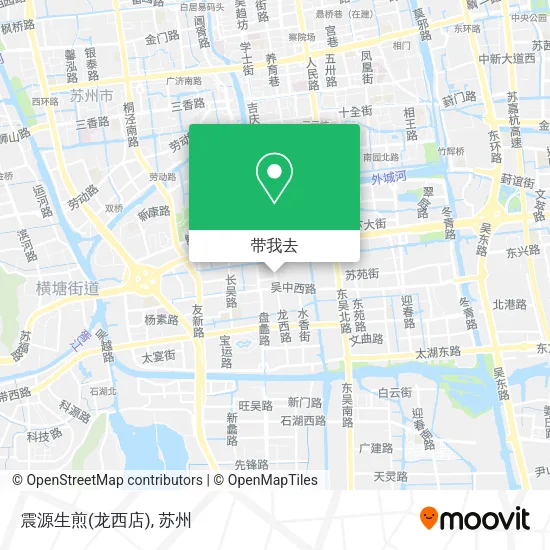 震源生煎(龙西店)地图