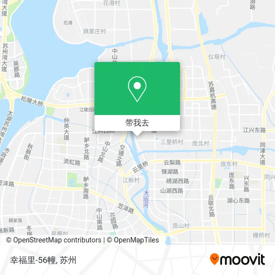 幸福里-56幢地图