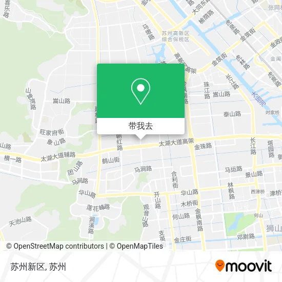 苏州新区地图