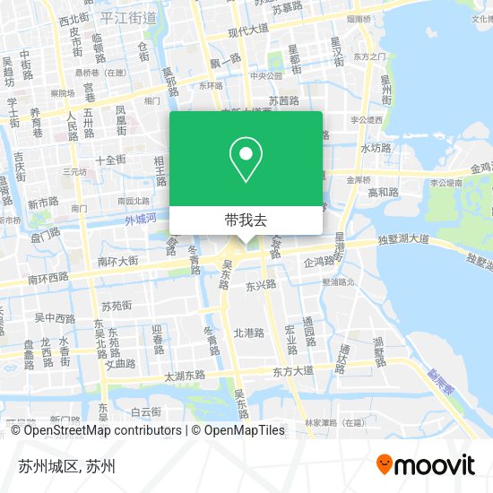 苏州城区地图