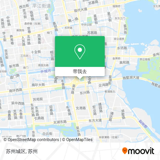 苏州城区地图