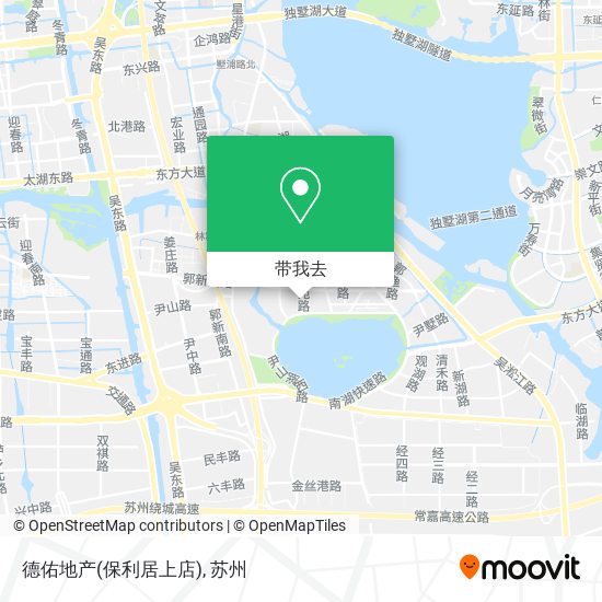 德佑地产(保利居上店)地图