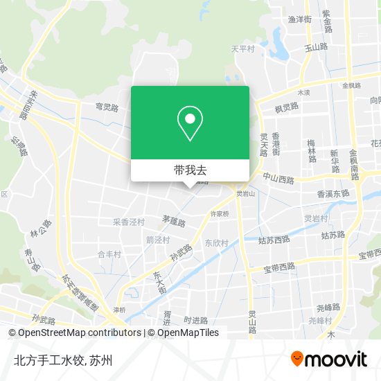 北方手工水饺地图