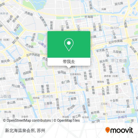 新北海温泉会所地图