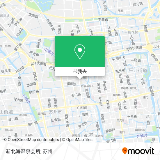 新北海温泉会所地图