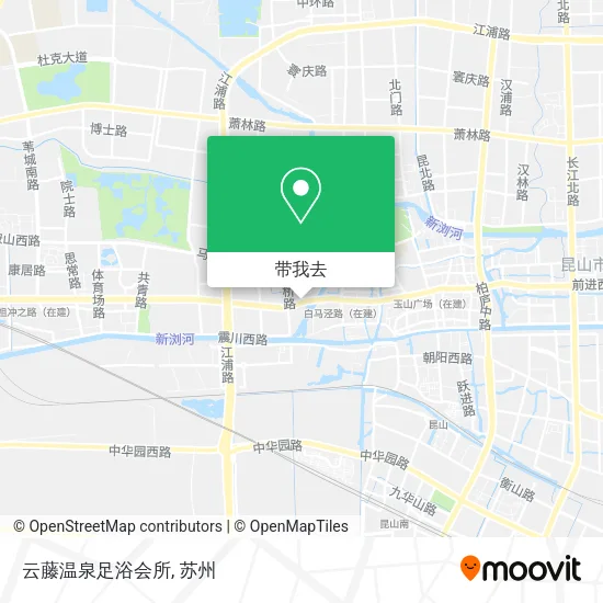 云藤温泉足浴会所地图