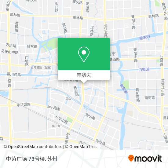中茵广场-73号楼地图