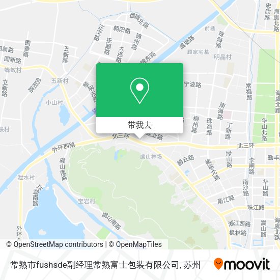 常熟市fushsde副经理常熟富士包装有限公司地图