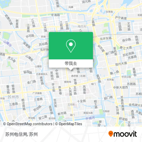 苏州电信局地图