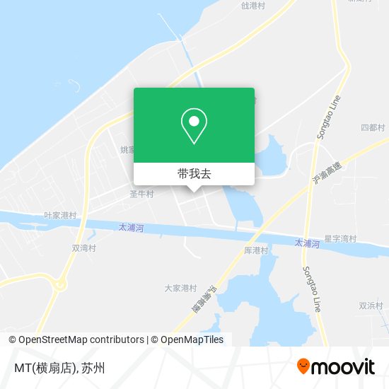 MT(横扇店)地图