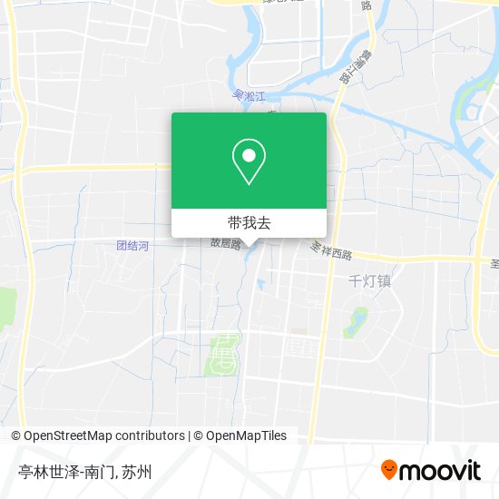 亭林世泽-南门地图