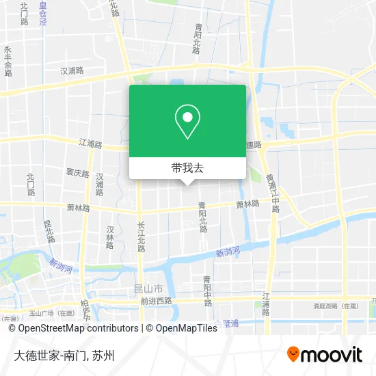 大德世家-南门地图