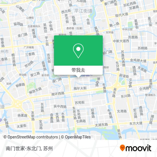 南门世家-东北门地图