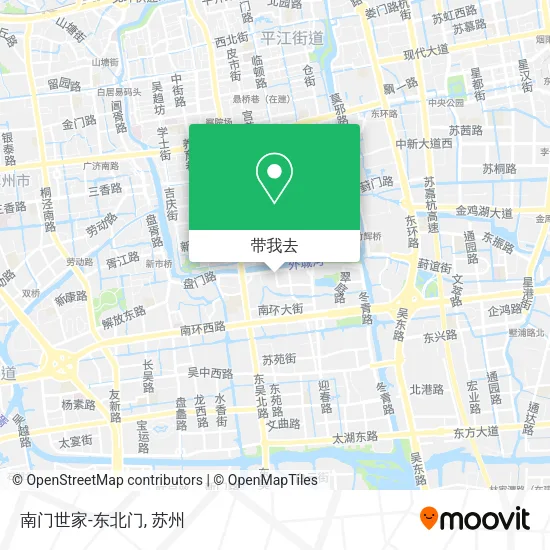 南门世家-东北门地图