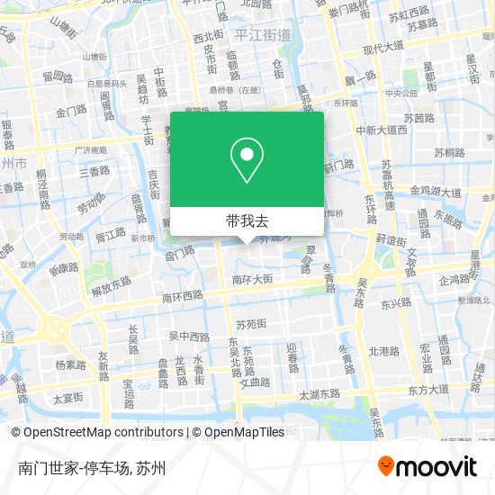 南门世家-停车场地图