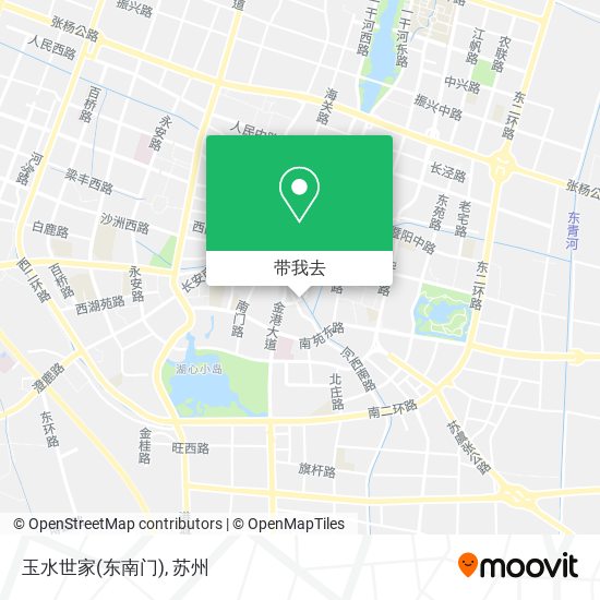玉水世家(东南门)地图