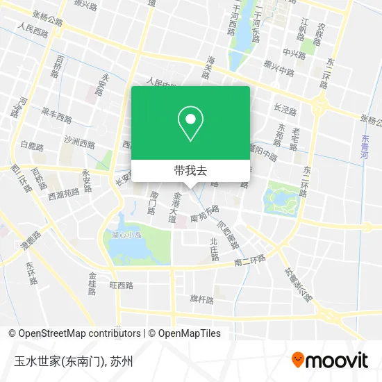 玉水世家(东南门)地图