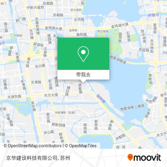 京华建设科技有限公司地图