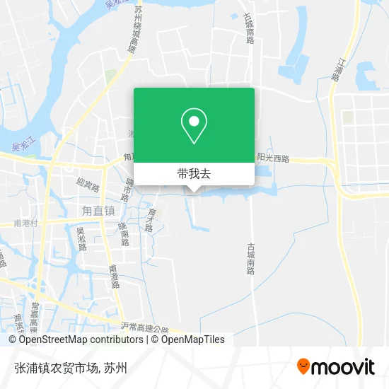 张浦镇农贸市场地图