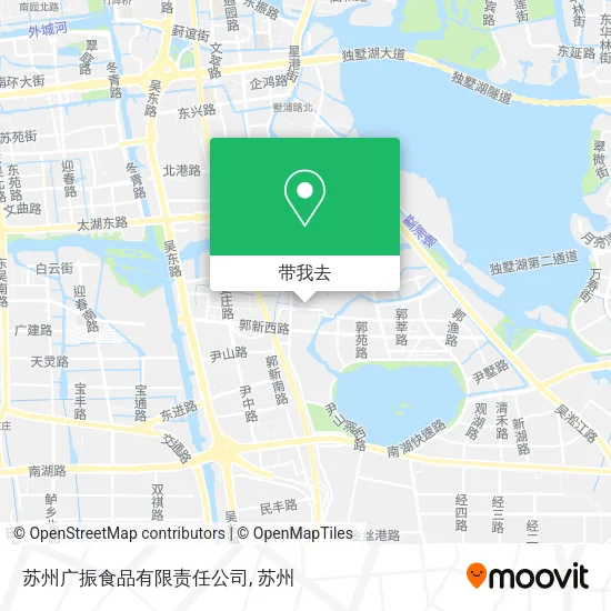 苏州广振食品有限责任公司地图