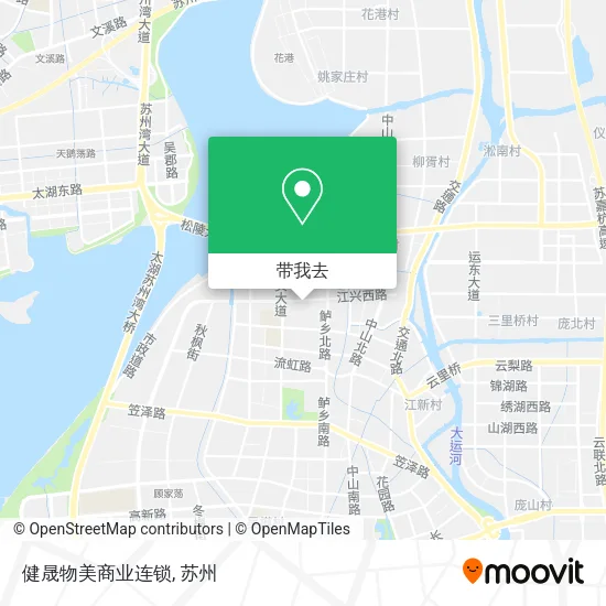 健晟物美商业连锁地图