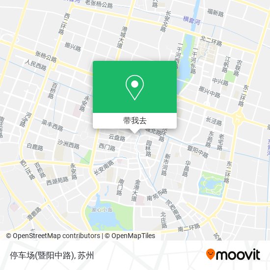 停车场(暨阳中路)地图