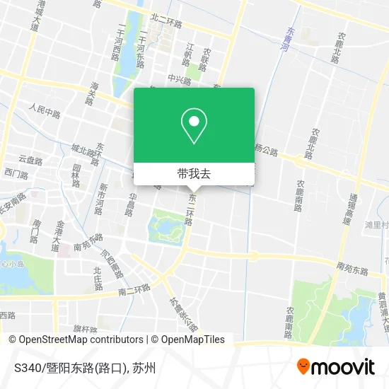 S340/暨阳东路(路口)地图
