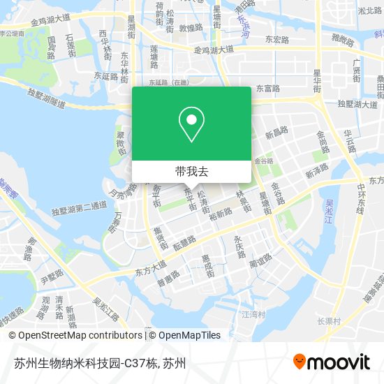 苏州生物纳米科技园-C37栋地图