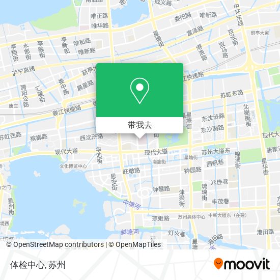 体检中心地图