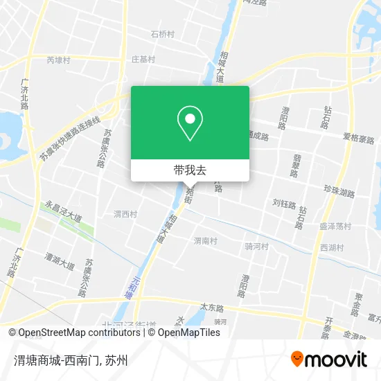 渭塘商城-西南门地图