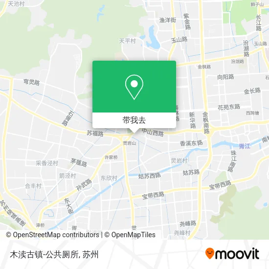 木渎古镇-公共厕所地图