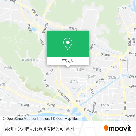 苏州宝义和自动化设备有限公司地图